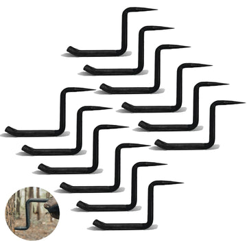 GBACHOOSE 4 Inch Screw-in Tree Steps for Hunting, 12PCS Hold up to 700 lbs