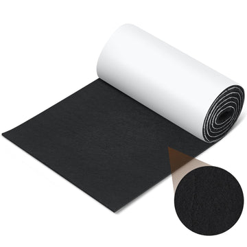 Fullhawl 8 x 60 Inch Large Felt Furniture Pads, Black